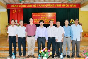 Chương trình xúc tiến việc làm của trường ĐH Tân Trào tại Lâm Bình-Tuyên Quang.