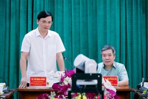 Gặp mặt  Đ/c: Nguyễn Minh Anh Tuấn chủ tịch hội đồng trường