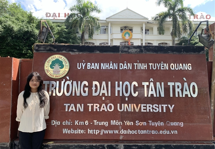 Thủ khoa khối C của tỉnh Hà Giang lựa chọn Trường Đại học Tân Trào là nơi chắp cánh ước mơ