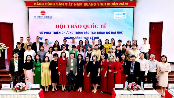 Giảng viên Trường Đại học Tân Trào tham dự Hội thảo quốc tế ''Phát triển chương trình đào tạo trình độ đại học ngành Công tác xã hội năm 2023” tại đại học Đà Lạt''