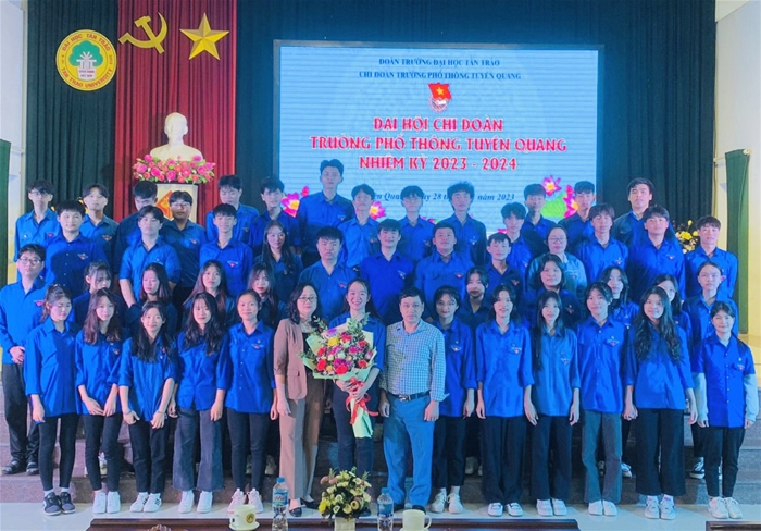 Đại hội Đoàn TNCS Hồ Chí Minh Chi đoàn Trường Phổ thông Tuyên Quang, nhiệm kỳ 2023 – 2024