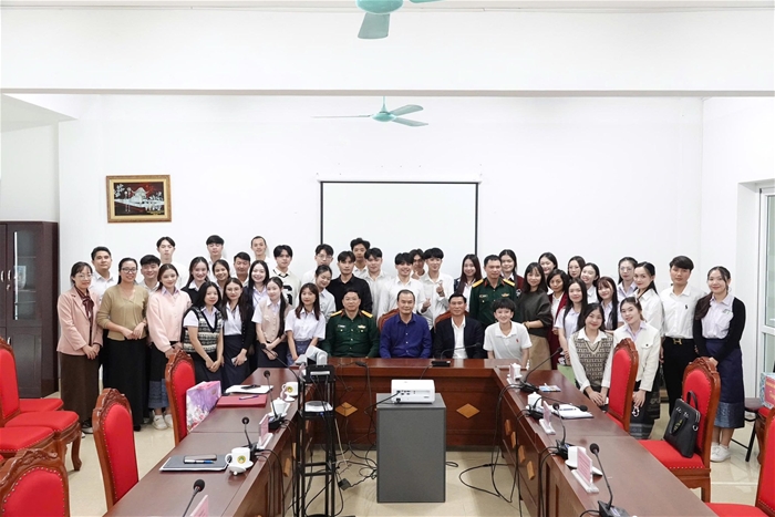 Trường Đại học Tân Trào tiếp nhận lưu học sinh nước CHDCND Lào năm học 2025 – 2026