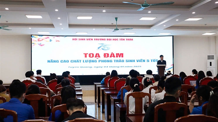 Toạ đàm nâng cao chất lượng phong trào Sinh viên 5 Tốt năm học 2024 – 2025