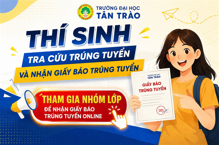 Thông báo lịch nhập học hệ chính quy đợt tuyển sinh 1
