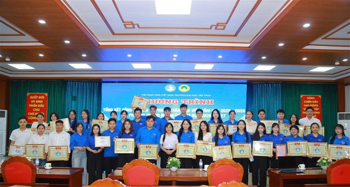 Dấu ấn Hội và phong trào sinh viên Trường Đại học Tân Trào năm học 2025–2026