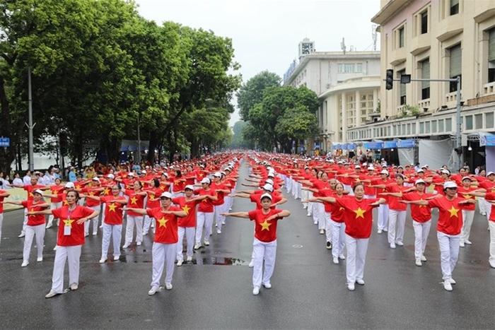Ngày 10/10, phát động phong trào mỗi người dân chọn ít nhất một môn thể thao để tập luyện