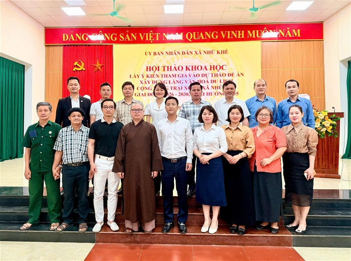 Trường Đại học Tân Trào đóng góp ý kiến khoa học tại Hội thảo Phát triển làng du lịch cộng đồng Trại Xoan