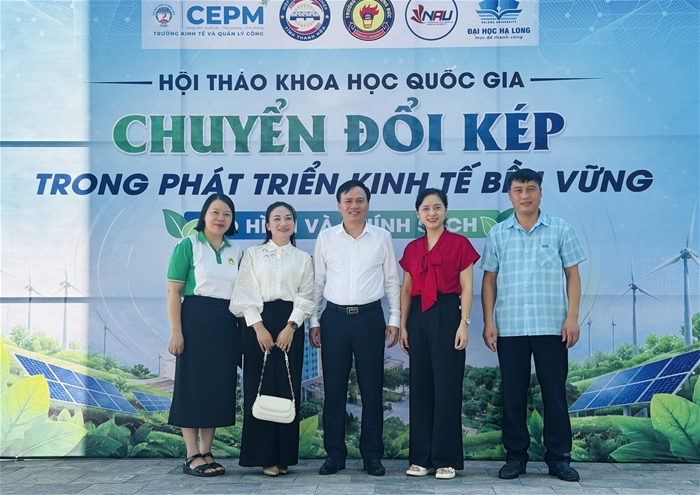 Trường Đại học Tân Trào tham dự Hội thảo Quốc gia Chuyển đổi kép trong phát triển kinh tế bền vững Mô hình và chính sách Trường Đại học Tân Trào tham dự Hội thảo Quốc gia Chuyển đổi kép trong phát triển kinh tế bền vững Mô hình và chính sách